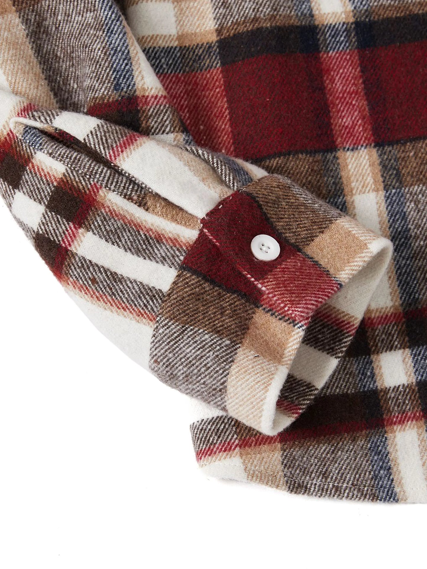 Family Matching Solid Ribbed Spliced Plaid Belted Dresses and Long-sleeve Button Up Shirts Sets MAROON