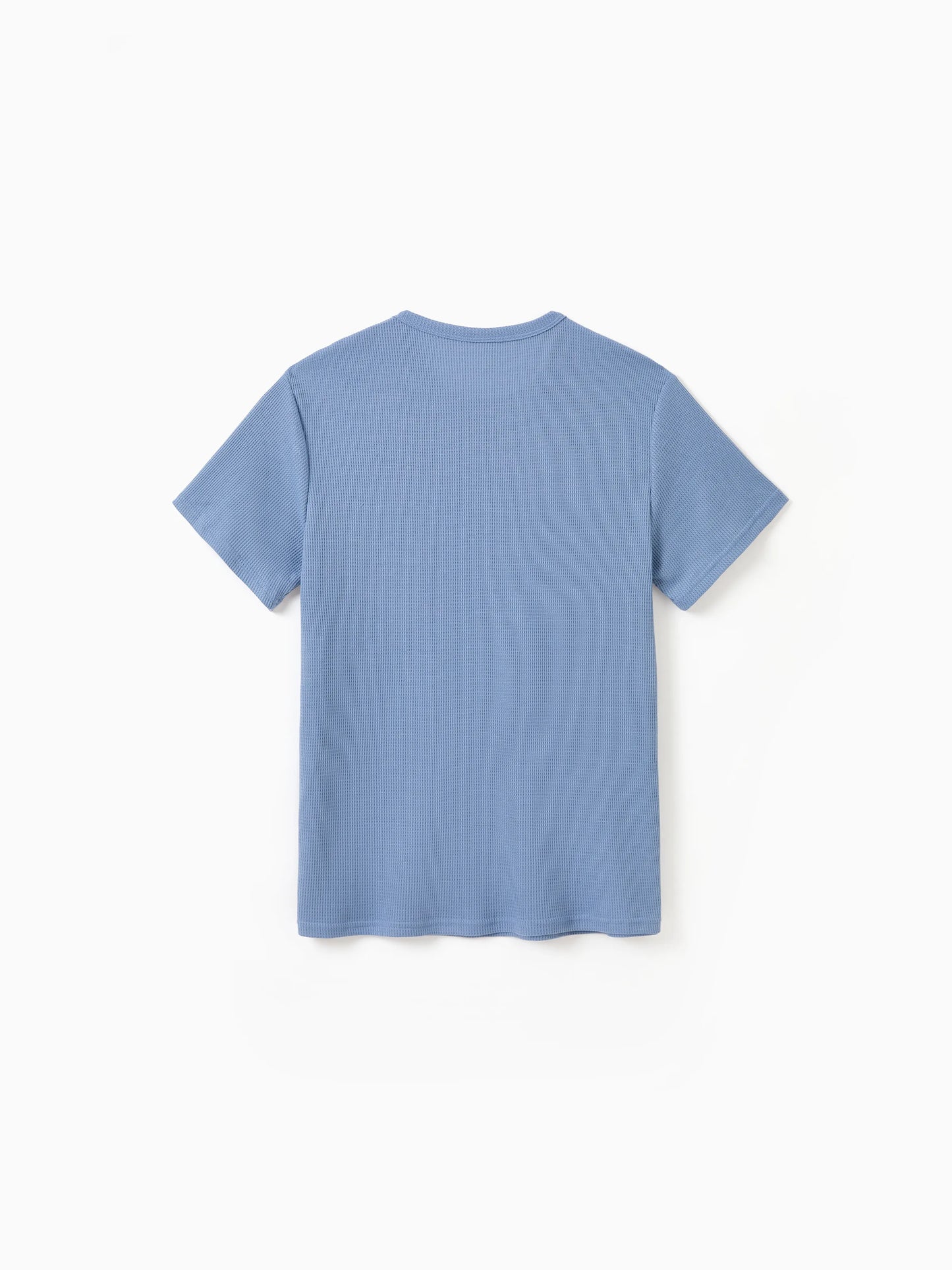 Family Matching Blue Short-sleeve Tee or Colorful Stripe Camisole Dress Multi-color