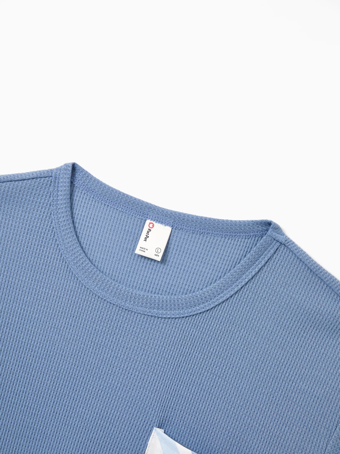 Family Matching Blue Short-sleeve Tee or Colorful Stripe Camisole Dress Multi-color