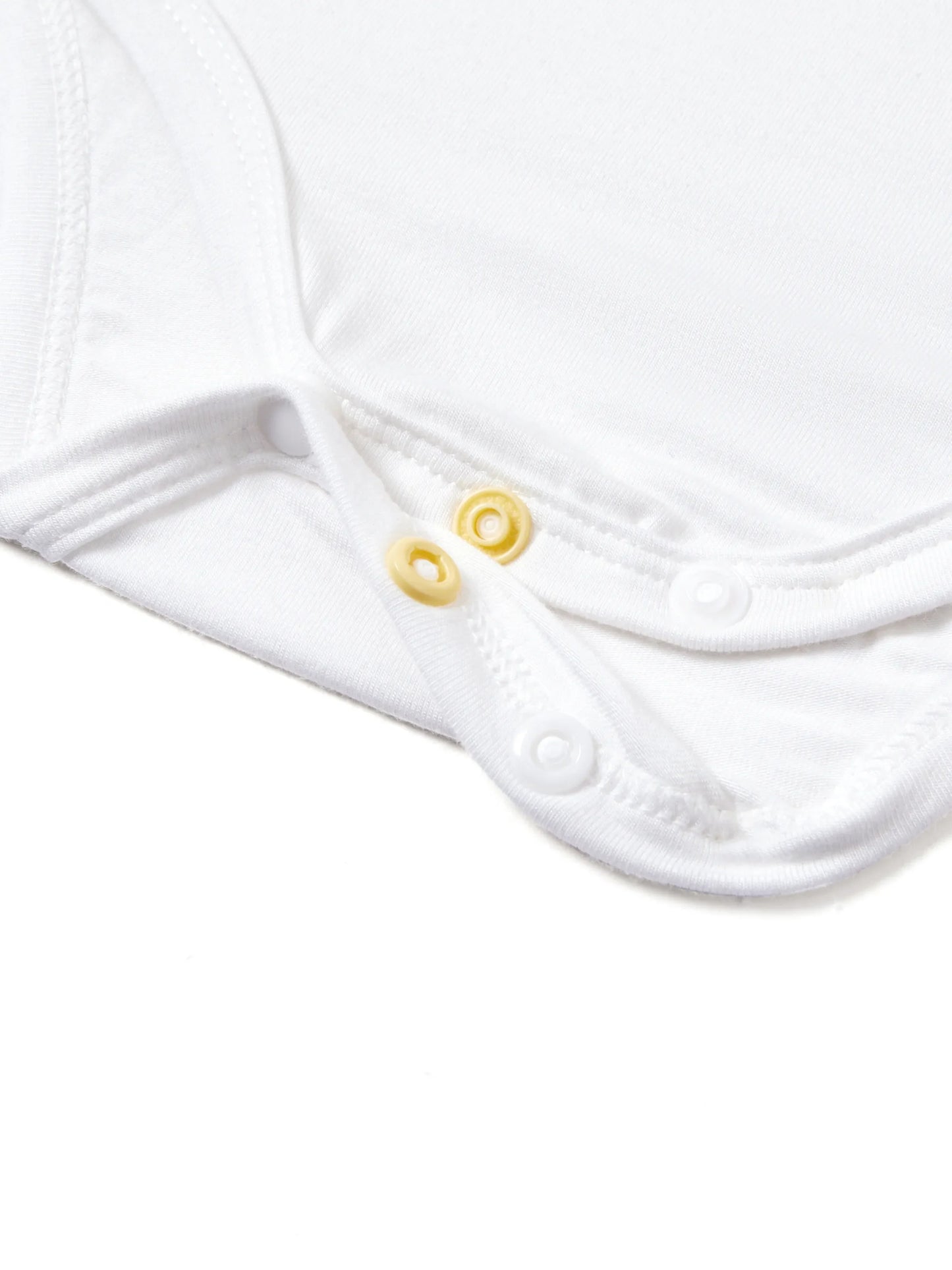 Bamboo Baby Boy/Girl Casual Romper White