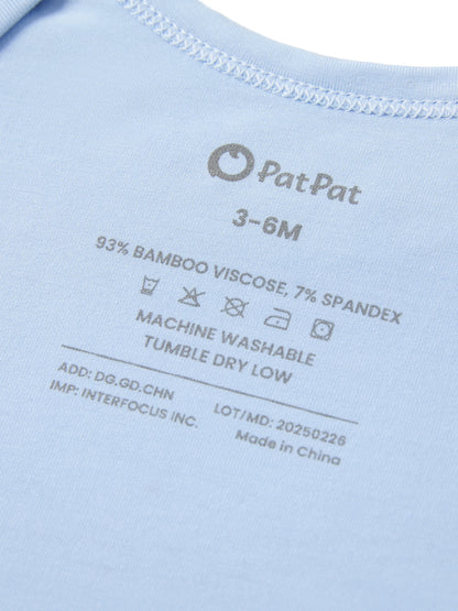 Bamboo Baby Boy/Girl Casual Romper Blue
