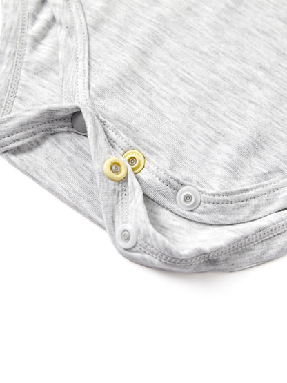 Bamboo Baby Boy/Girl Casual Romper Grey
