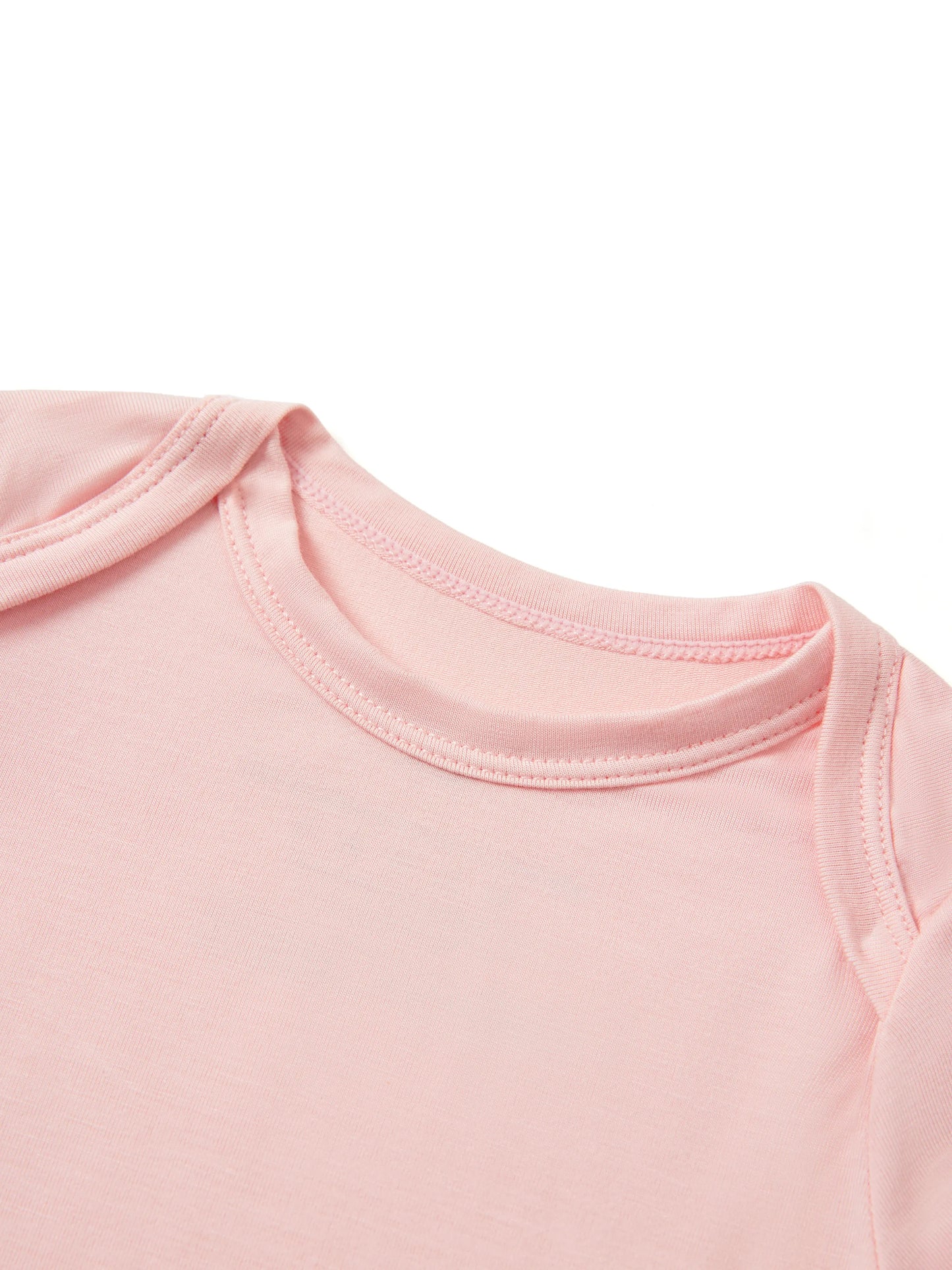 Bamboo Baby Boy/Girl Casual Romper Pink
