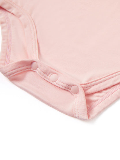 Bamboo Baby Boy/Girl Casual Romper Pink