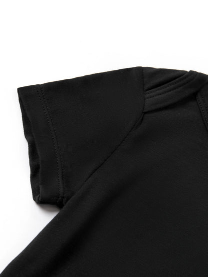 Bamboo Baby Boy/Girl Casual Romper Black