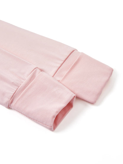 Baby / Girl Bamboo Sleeping Bag Infant Gown with Headband Pink