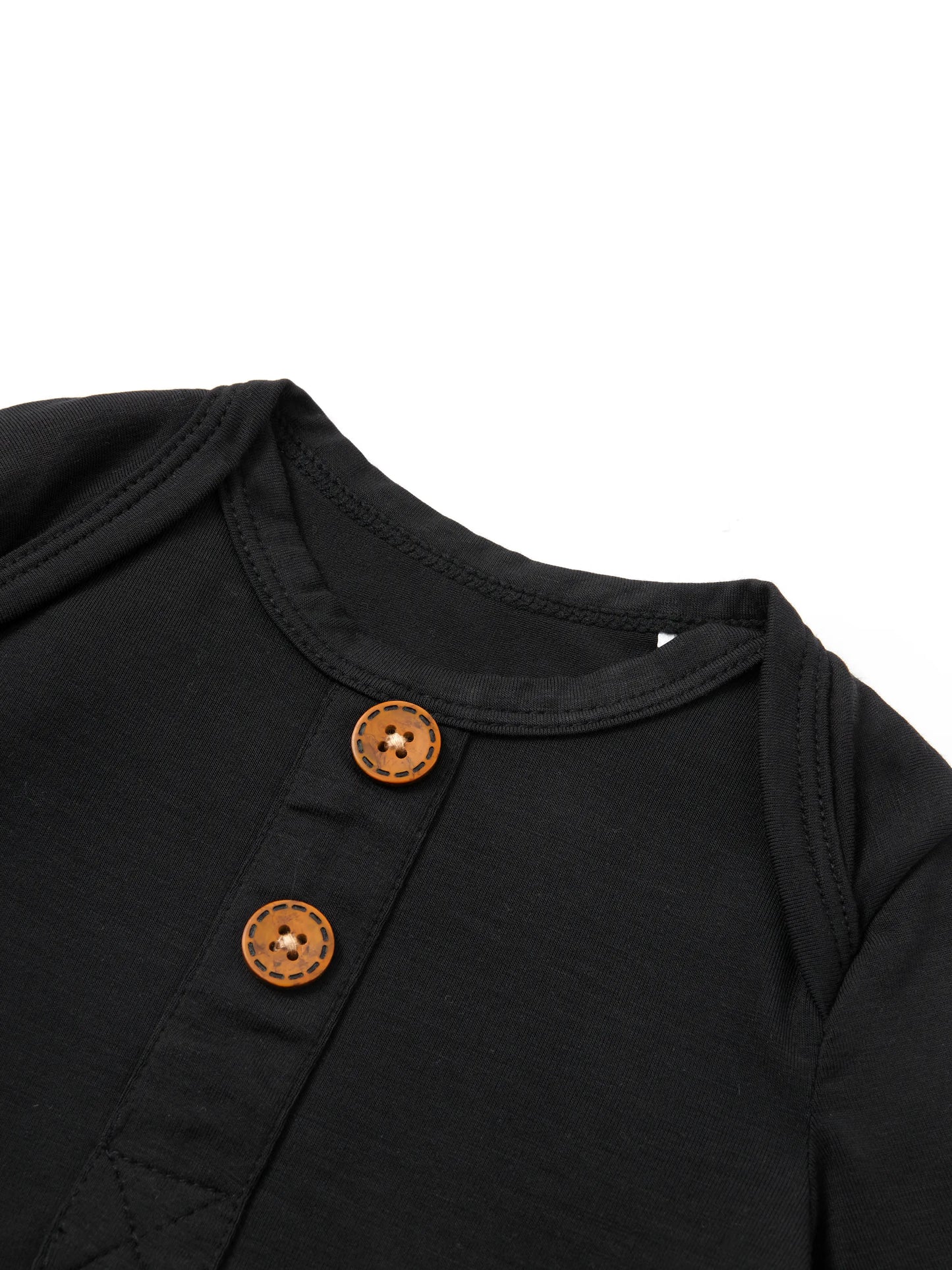 Bamboo Baby Boy/Girl Sleeping Bag Infant Gown with Hat Black