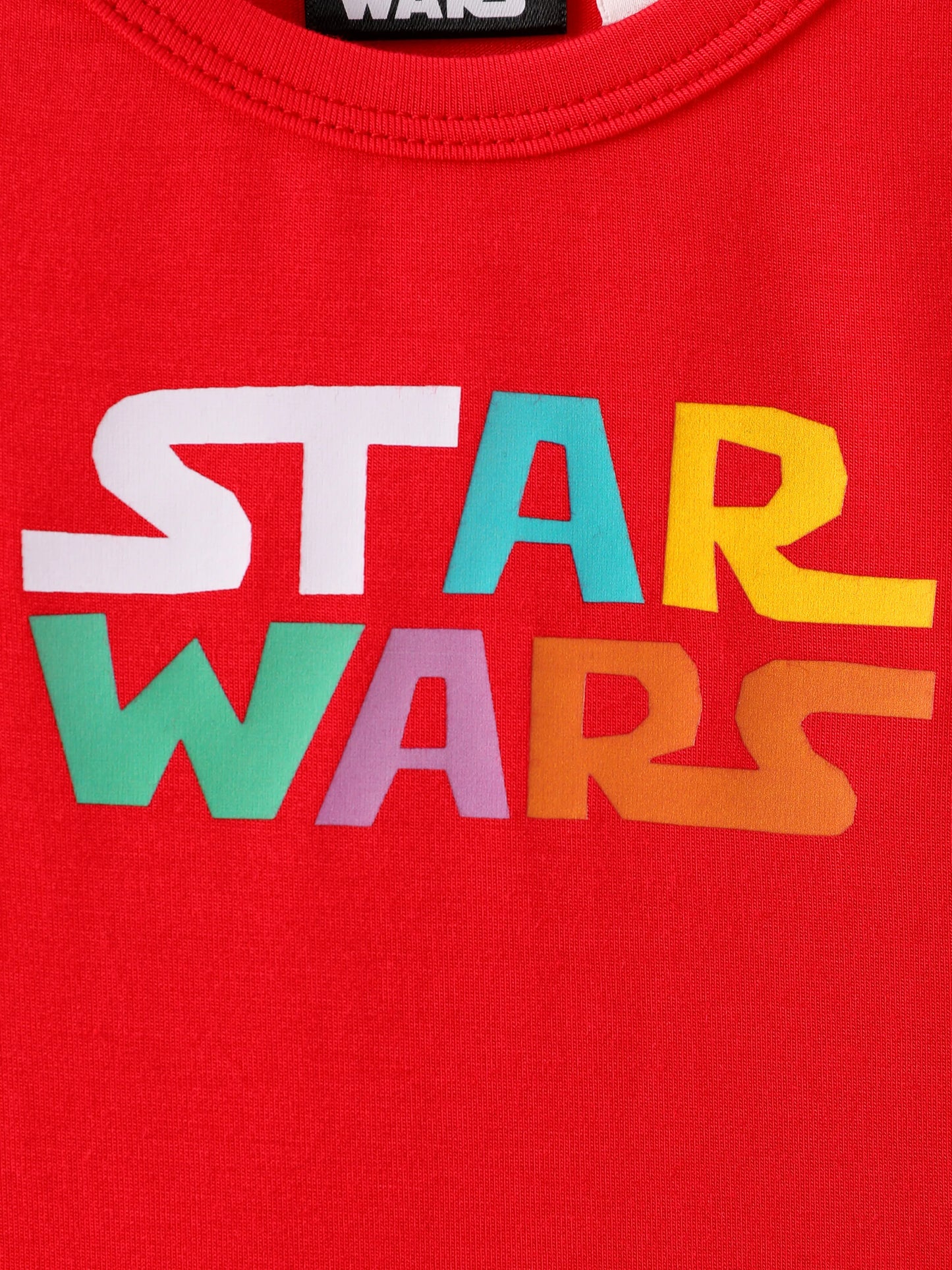 Star Wars Baby Boy 3pcs Childlike Round Neckline Longsleeves Rompers Multi-color