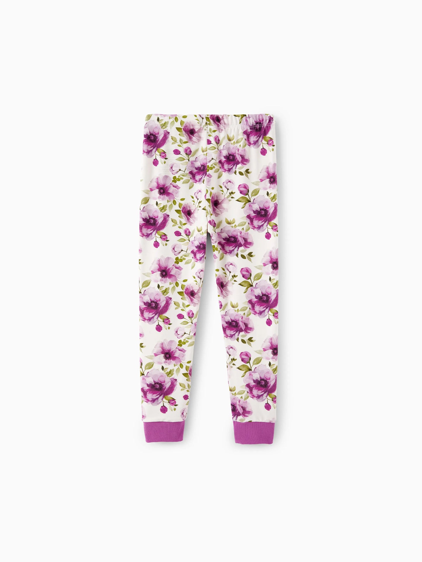 Christmas / Halloween Pajama 2-piece Bamboo Pajamas Set With Childlike Print for Baby / Toddler( Snug-Fitting) Light Purple