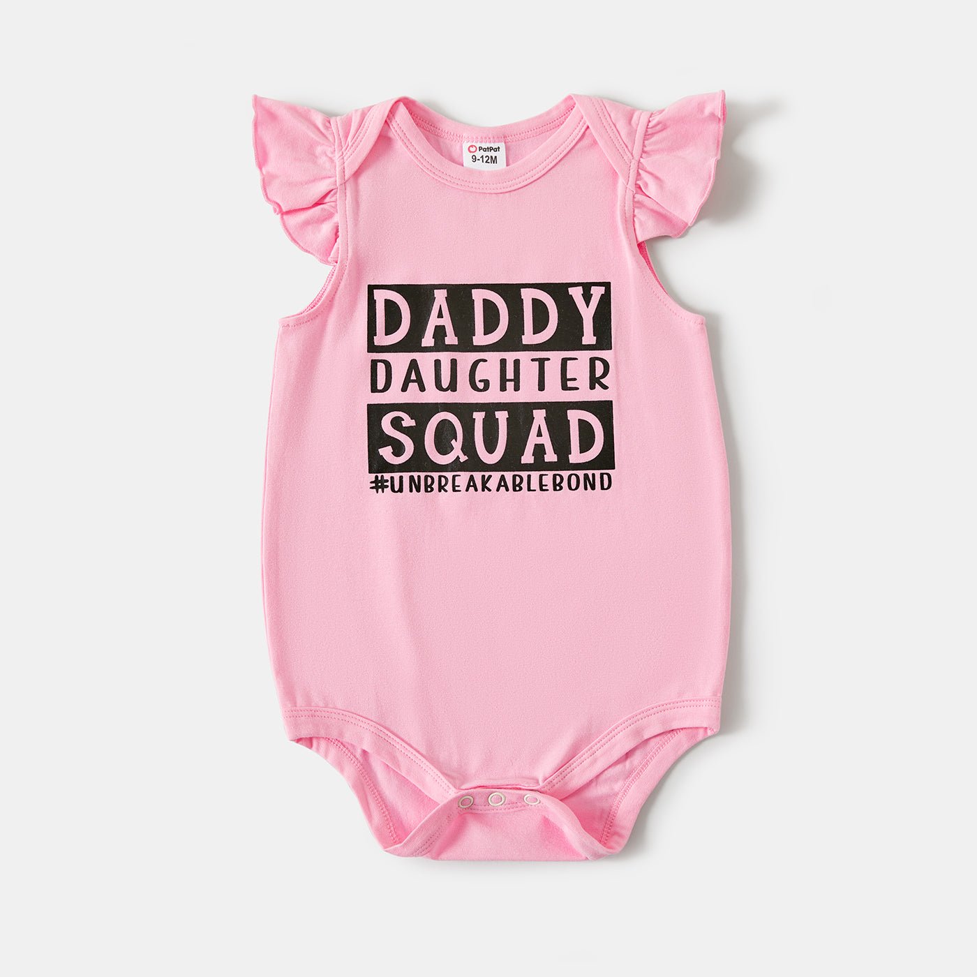 Daddy and Me Letter Print Short-sleeve Cotton Tee - 20651051