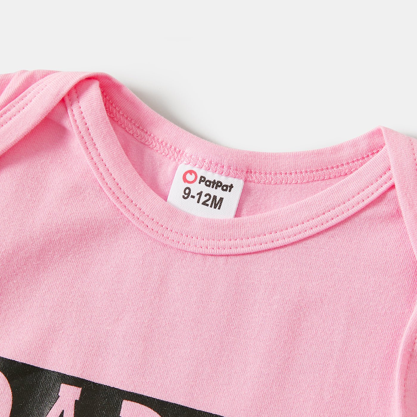 Daddy and Me Letter Print Short-sleeve Cotton Tee - 20651051