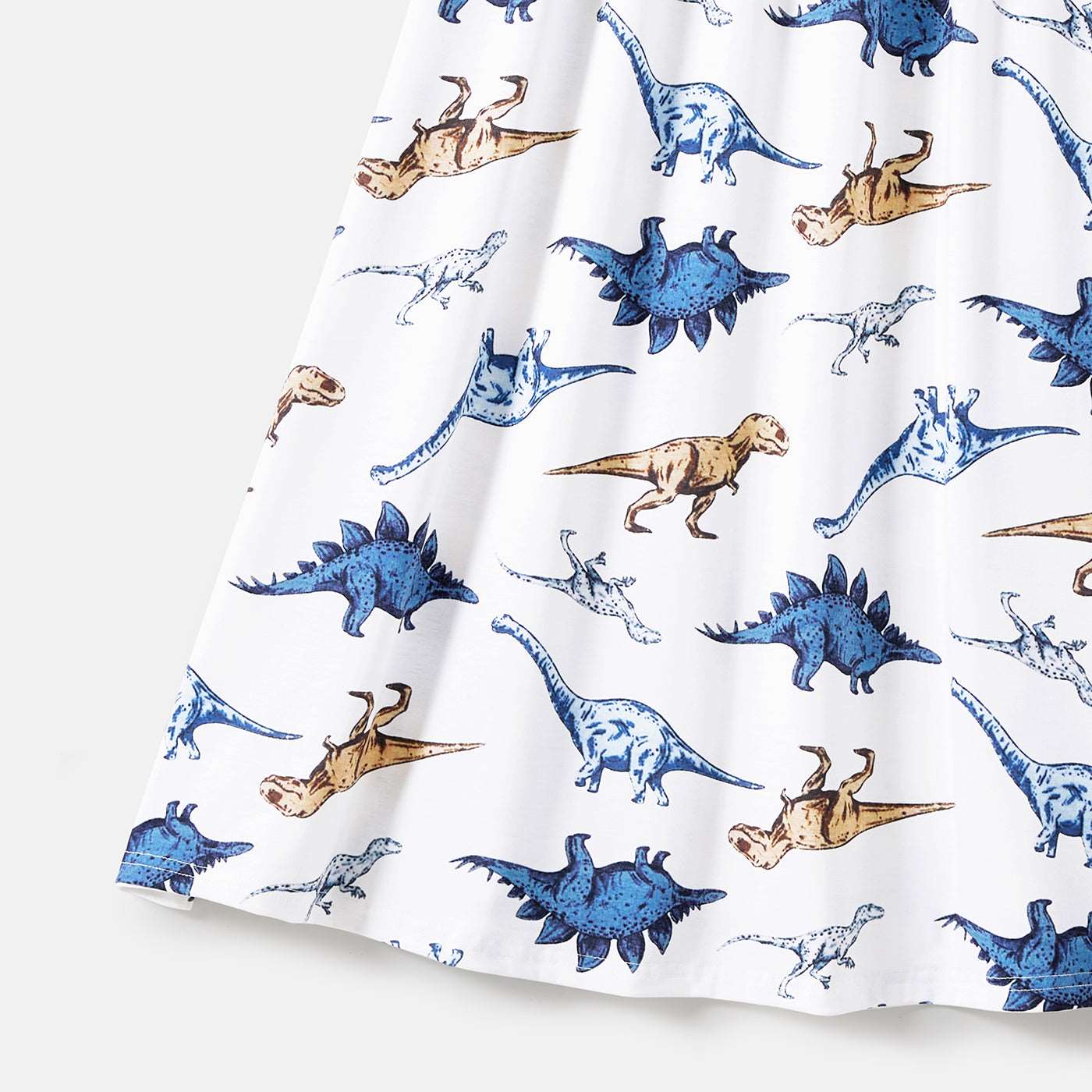 Family Matching Allover Dinosaur Print Naia? Cami Dresses and Short-sleeve T-shirts Sets - 20559173