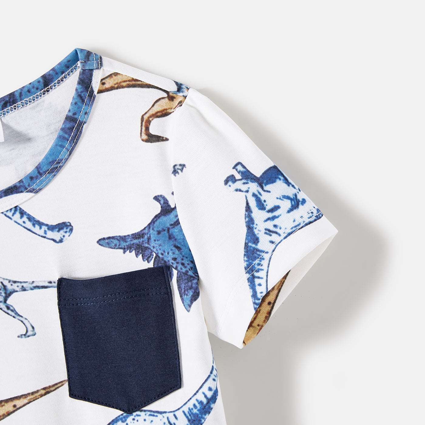 Family Matching Allover Dinosaur Print Naia? Cami Dresses and Short-sleeve T-shirts Sets - 20559173