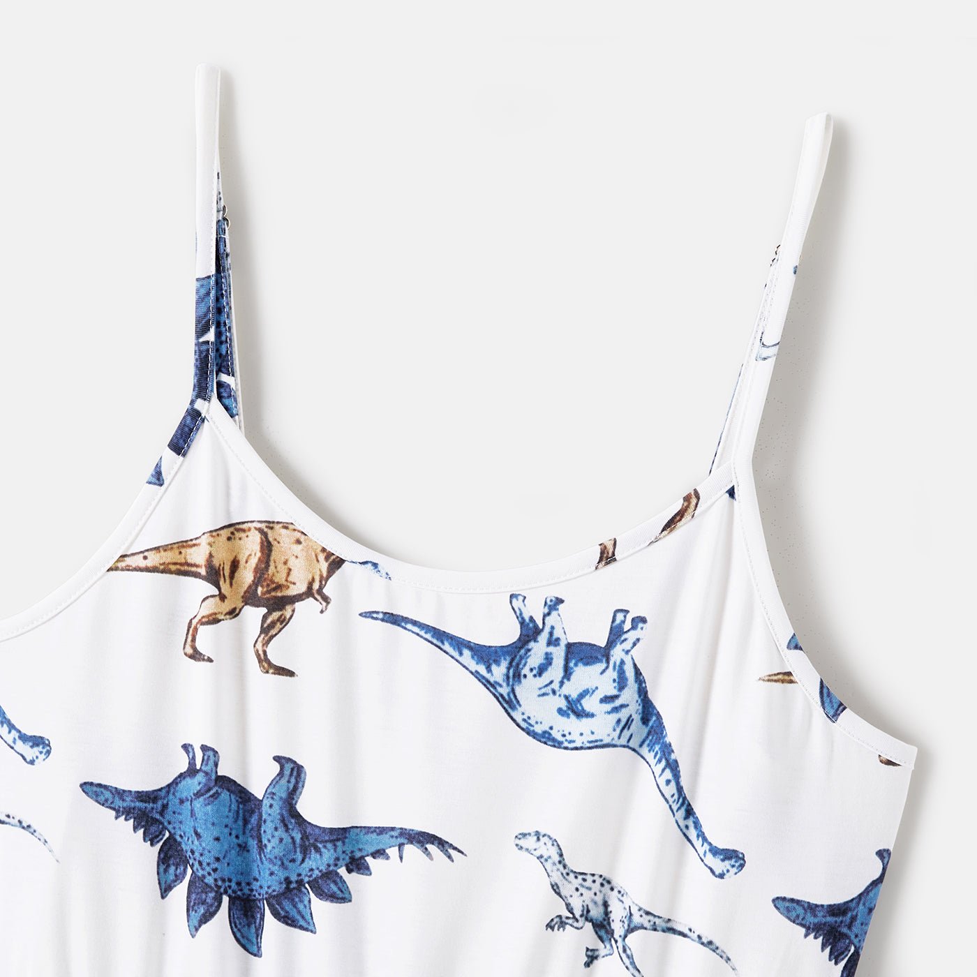 Family Matching Allover Dinosaur Print Naia? Cami Dresses and Short-sleeve T-shirts Sets - 20559173