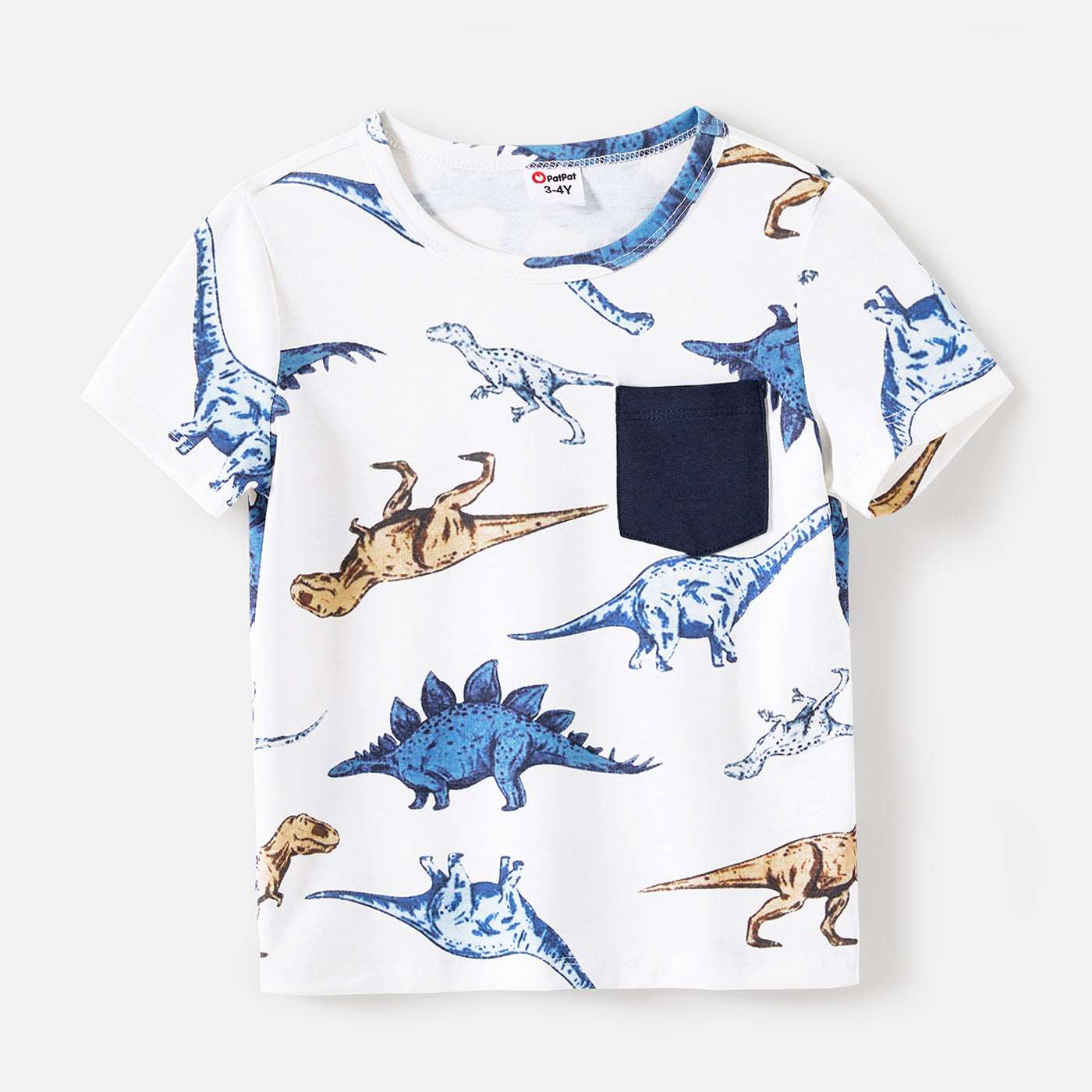 Family Matching Allover Dinosaur Print Naia? Cami Dresses and Short-sleeve T-shirts Sets - 20559173