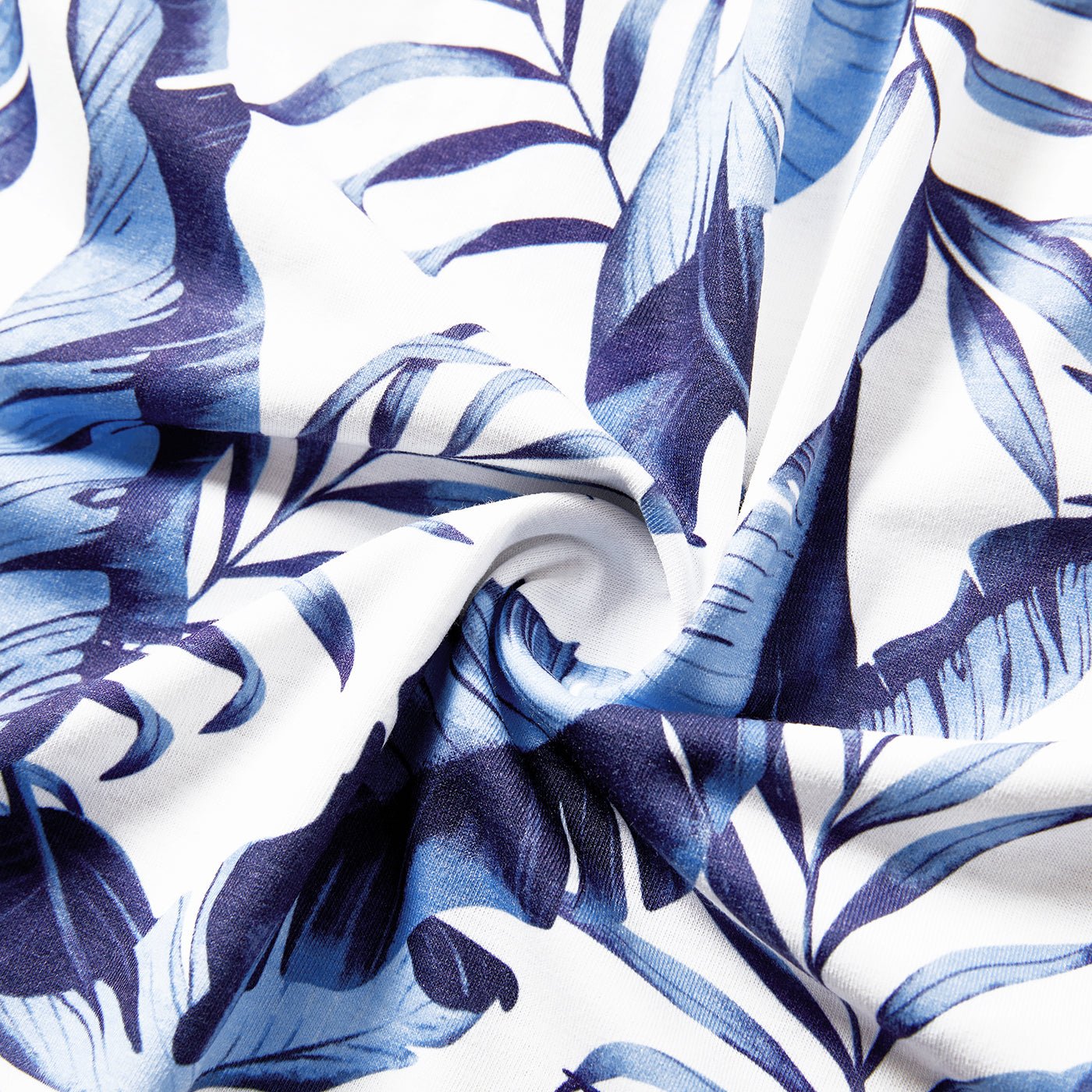 Family Matching Allover Leaf Print Naia? Cami Dresses and Short-sleeve Colorblock T-shirts Sets - 20568480
