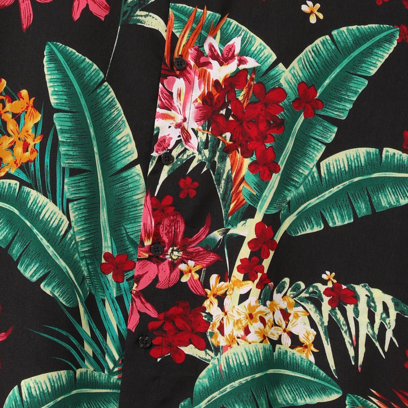 Family Matching Allover Plant Floral Print Halterneck Dresses and Short-sleeve Shirts Sets - 20648036