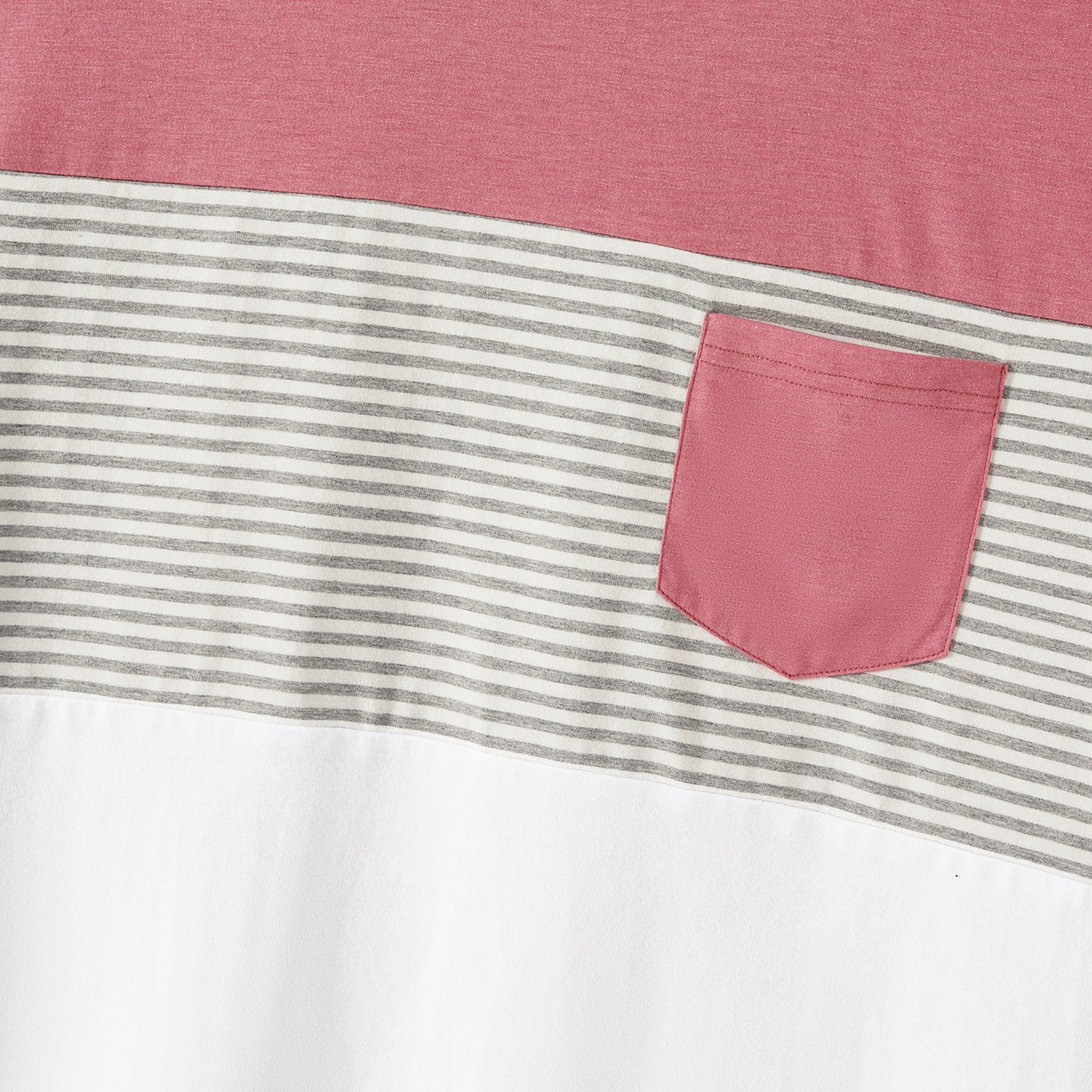 Family Matching Allover Print Strappy Dresses and Short-sleeve Striped Colorblock T-shirts Sets - 20615859