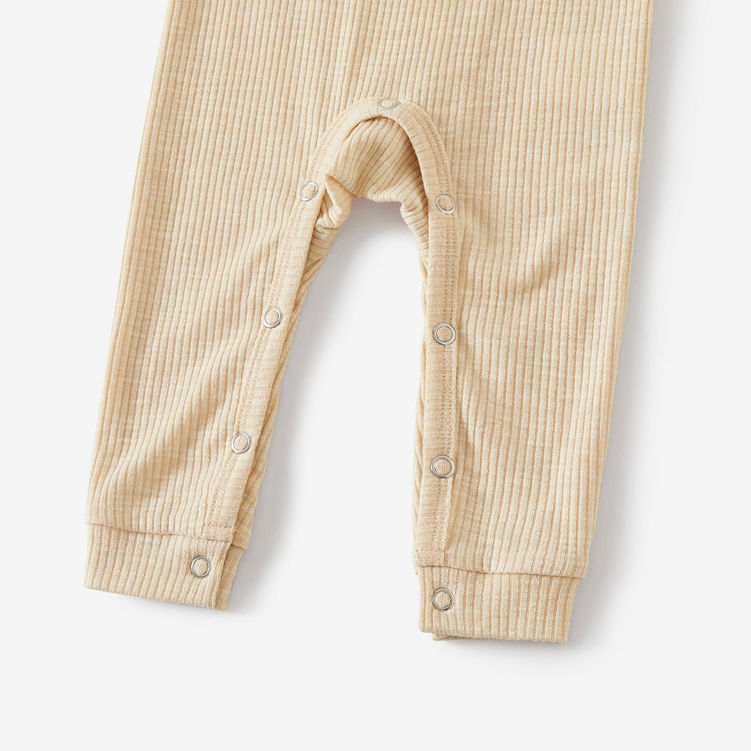 Family Matching Solid Color Flame Resistant Long Sleeve Pajamas - 20686825