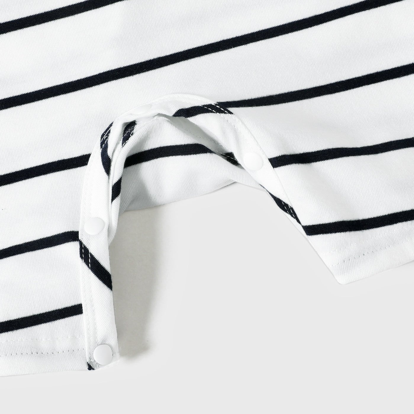 Family Matching Solid Spaghetti Strap Dresses and Striped Colorblock Short-sleeve T-shirts Sets - 20624389