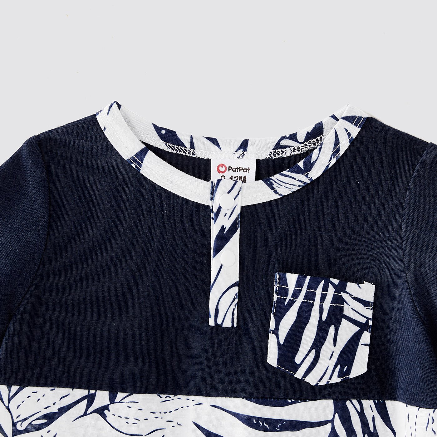 Family Matching Solid Splicing Plant Print Sleeveless Midi Dresses and Short-sleeve T-shirts Sets - 20403214