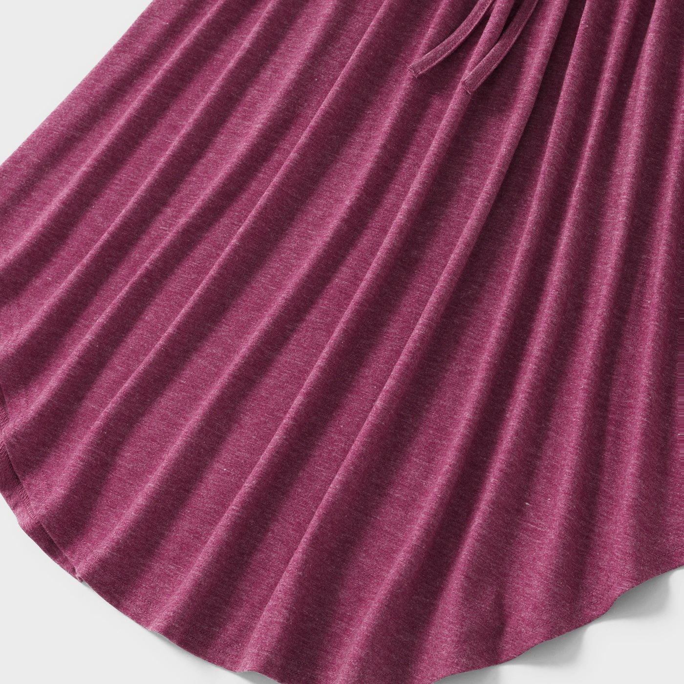 Family Matching Solid V Neck Sleeveless Button Up Drawstring Dresses and Striped Colorblock Short-sleeve T-shirts Sets - 20372558
