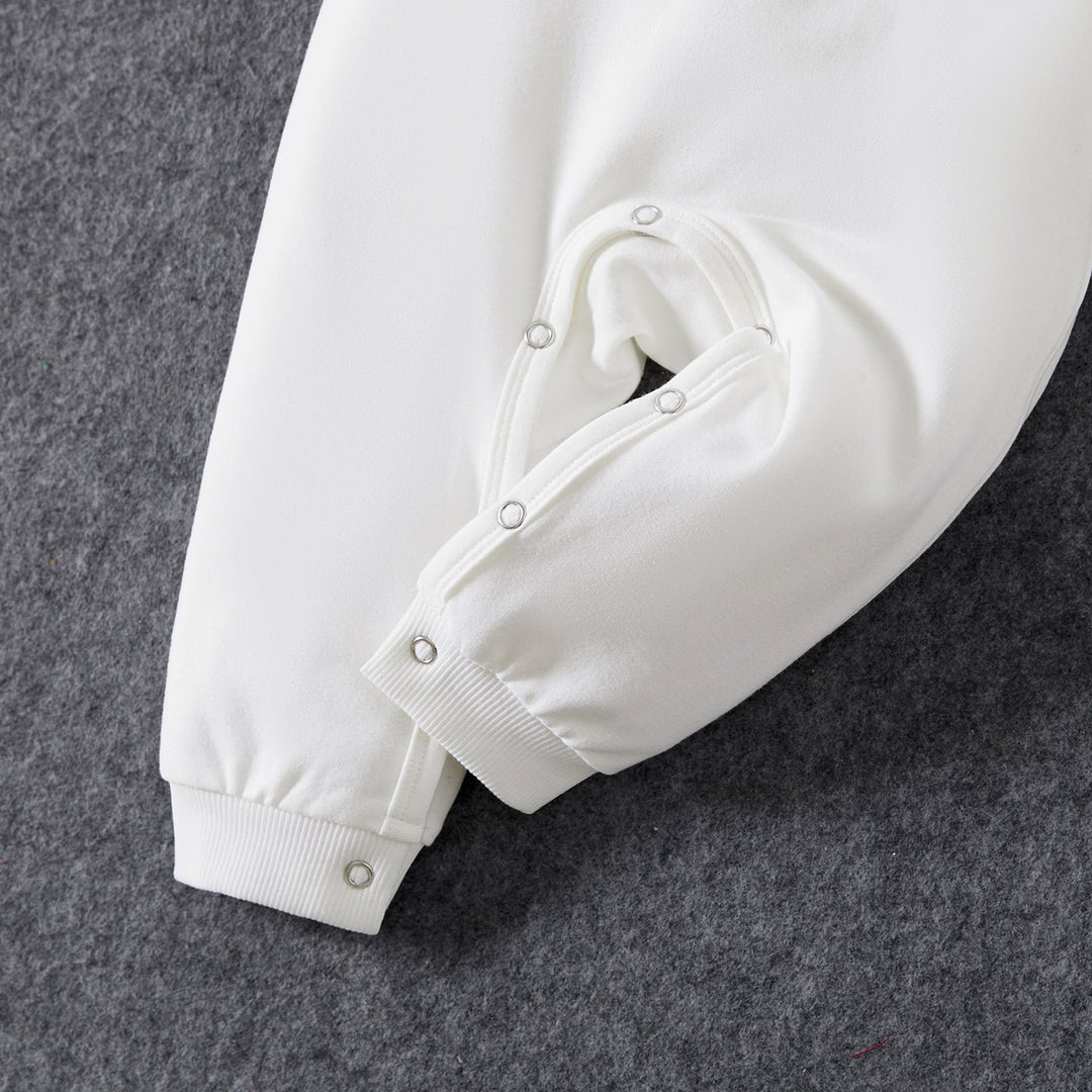 Halloween Family Matching Letter& Bat Print Long Sleeve Tops - 20689420